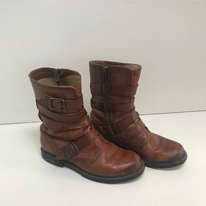 Frye Double Buckle Boots